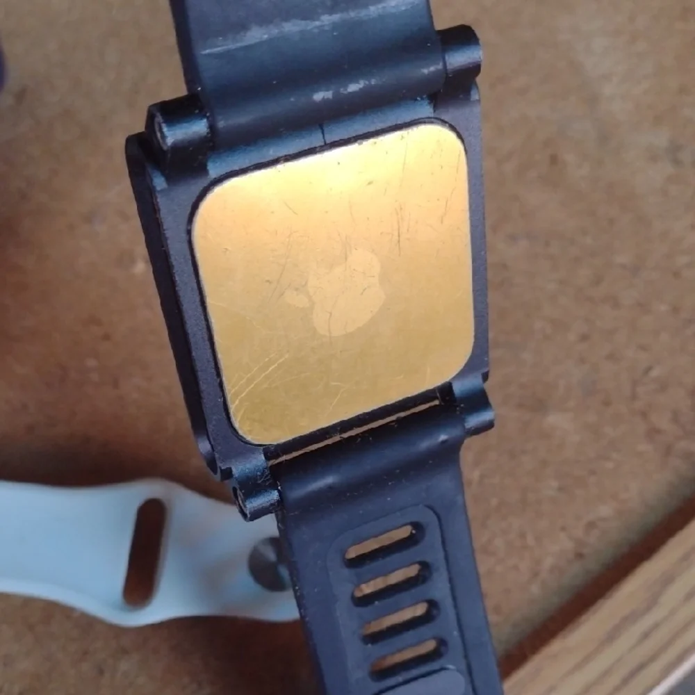 Apple Black and Gold Smartwatch